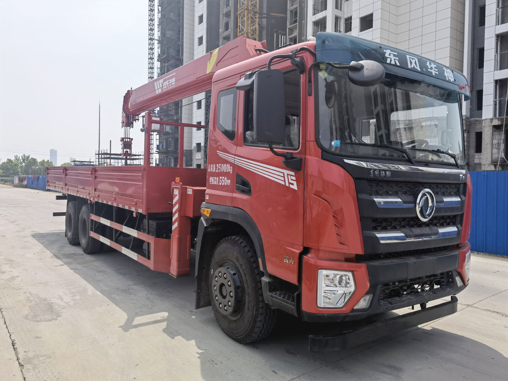 楚勝牌CSC5256JSQEH6型隨車起重運輸車