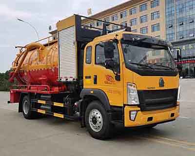 楚勝牌CSC5187GQWZ6型清洗吸污車(chē)